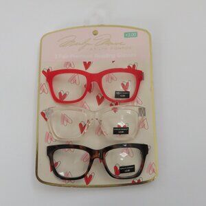 (C-40) Marilyn Monroe Premium Reading Glasses 3 pairs Set